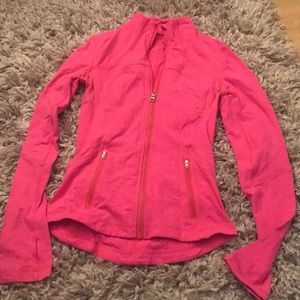 Hot pink Lululemon jacket